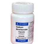 Sodium Bicarbonate 500MG 50 Capsules